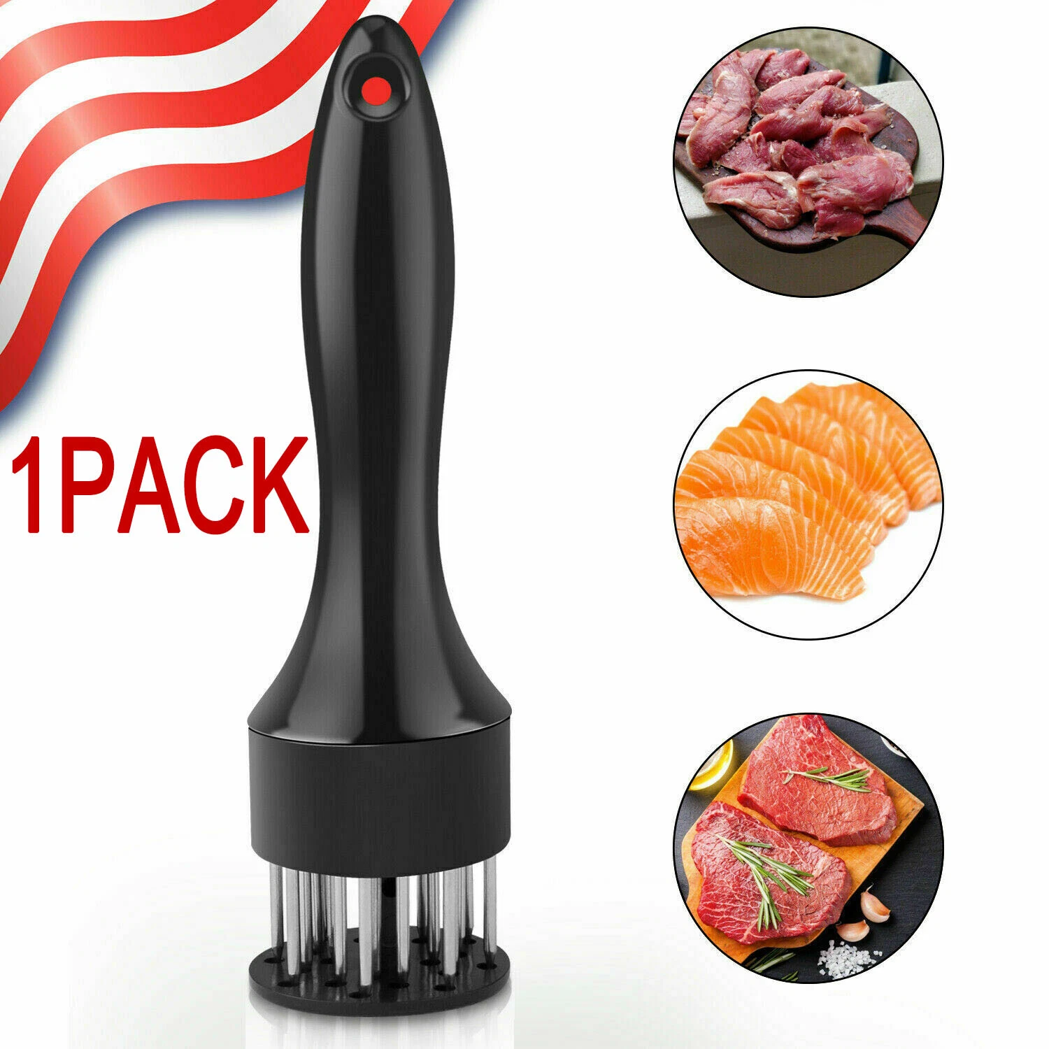 Professional 21-Pin Meat Tenderizer - Restaurant-Quality Tool