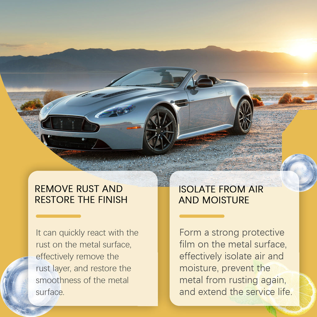 Professional Rust Removal Formula for Metal Surfaces
