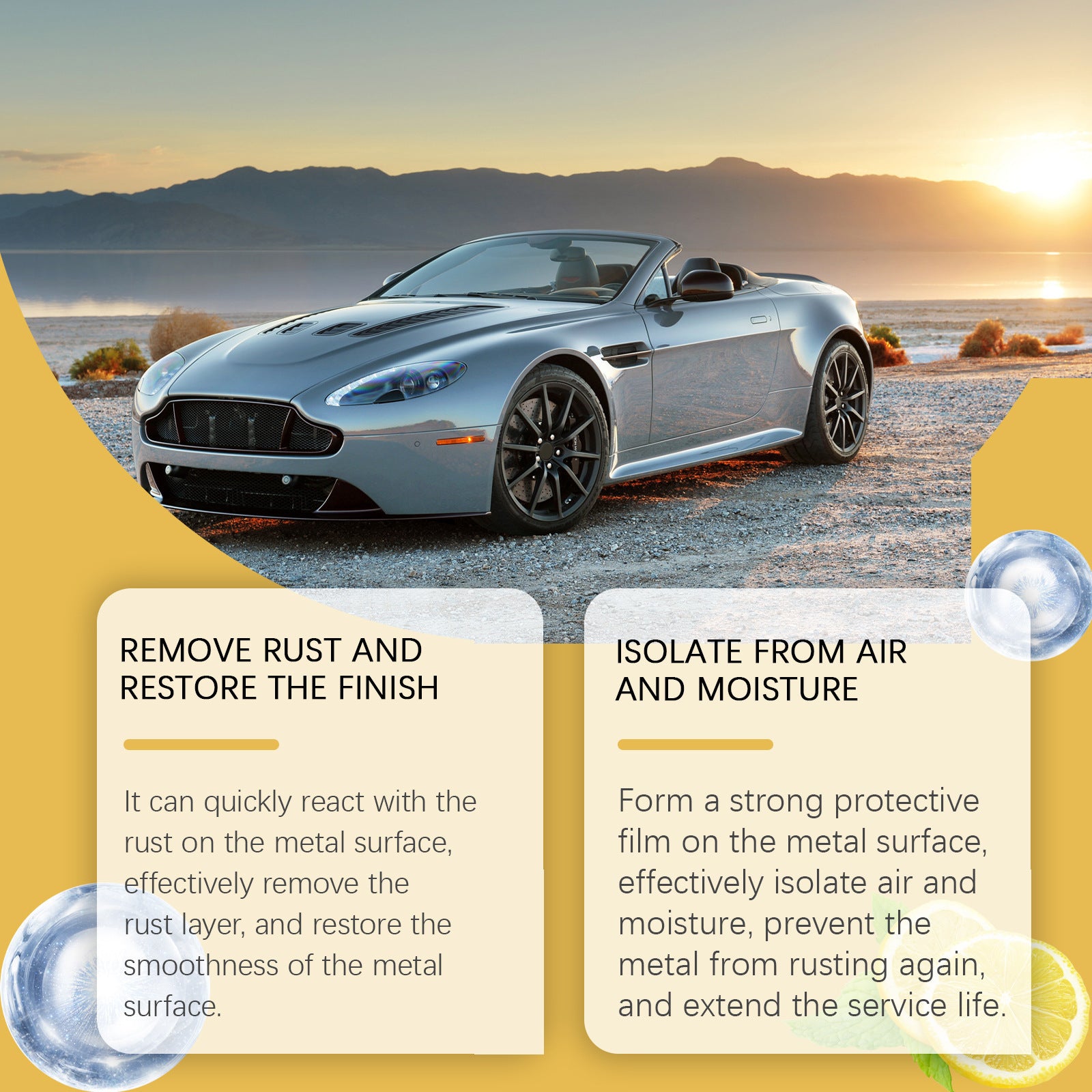 Professional Rust Removal Formula for Metal Surfaces