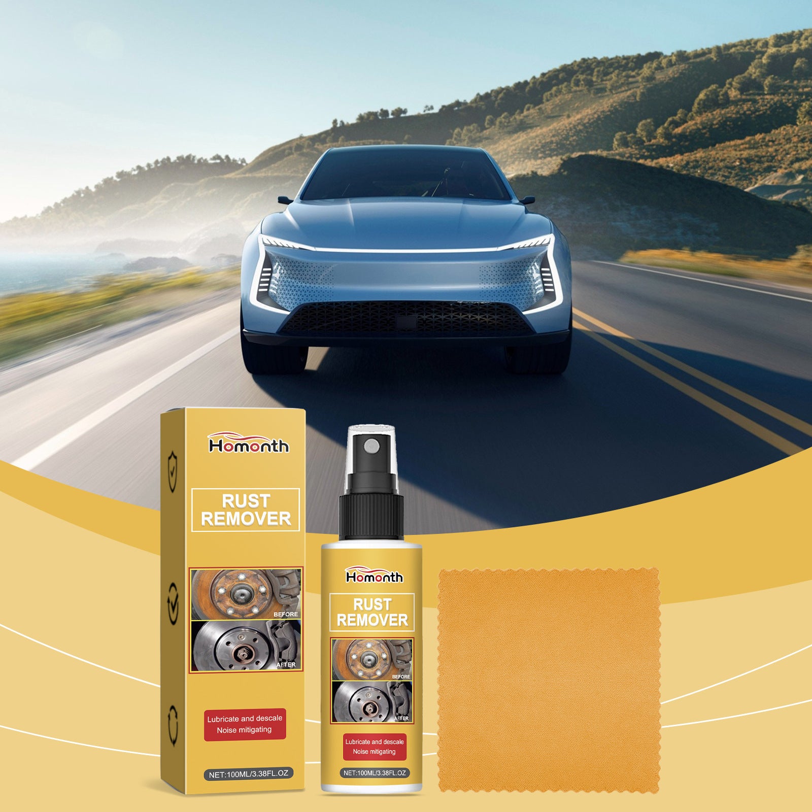 Professional Rust Removal Formula for Metal Surfaces