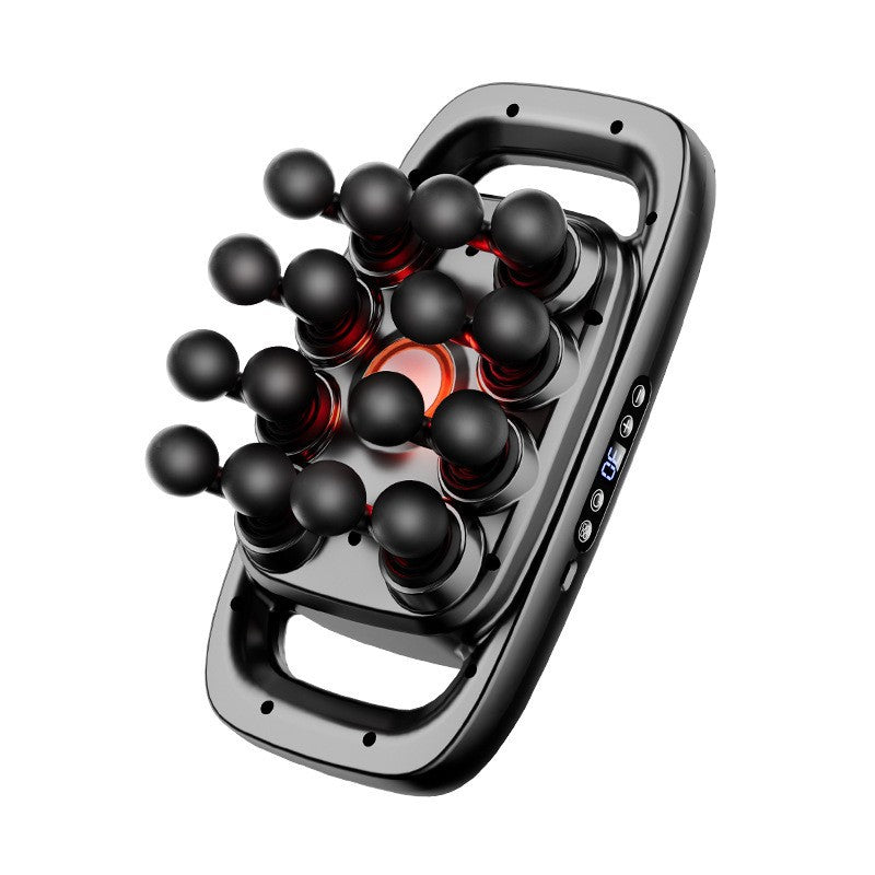 Professional Multi-Head Percussion Massager for Deep Tissue Relief
