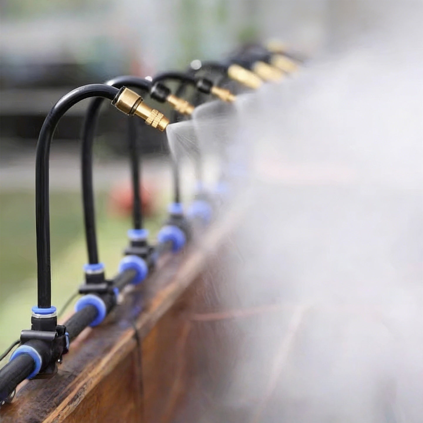 Automatic Misting & Watering Nozzle System for Indoor Plants