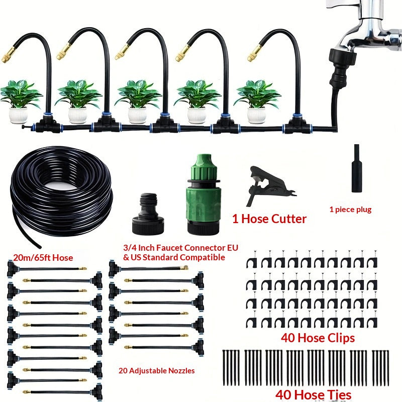 Automatic Drip Irrigation System - DIY Garden Watering Kit