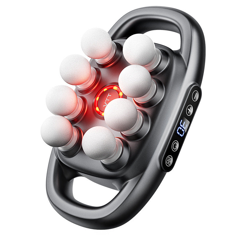 Professional Multi-Head Percussion Massager for Deep Tissue Relief