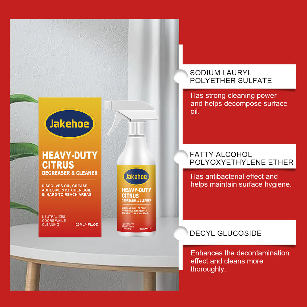 Professional Grade Stove & Range Hood Degreaser Cleaning Formula