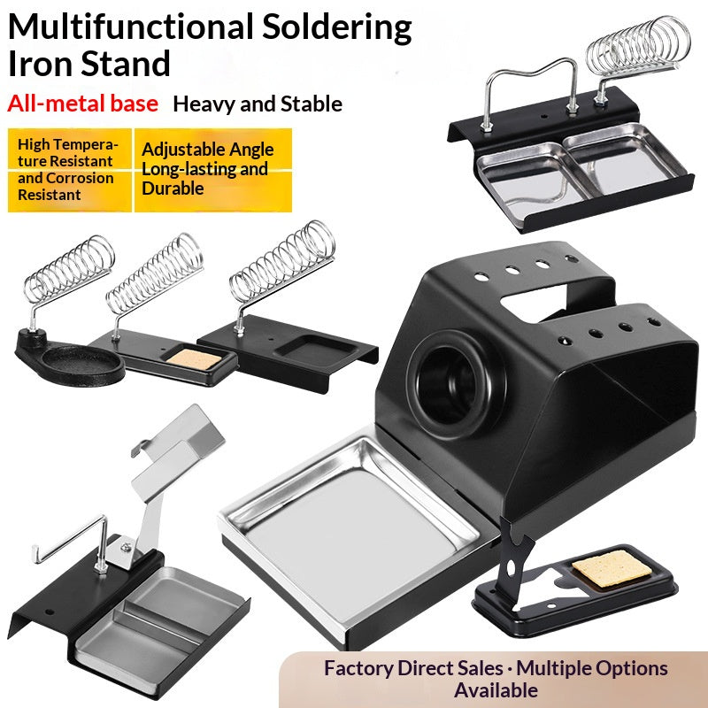 Premium Soldering Iron Stand with Heat-Resistant Organizer