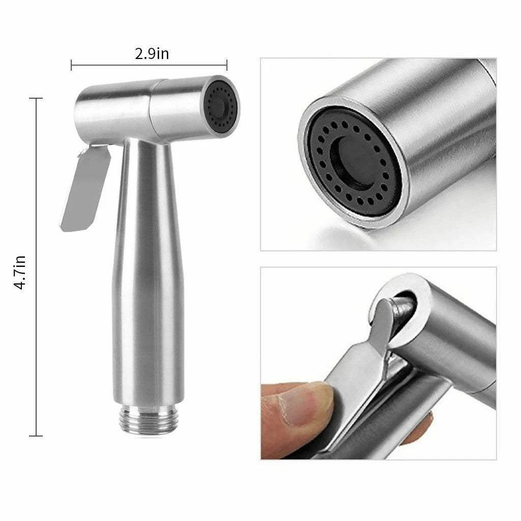 Premium Bidet Sprayer Kit - Complete Handheld Toilet System