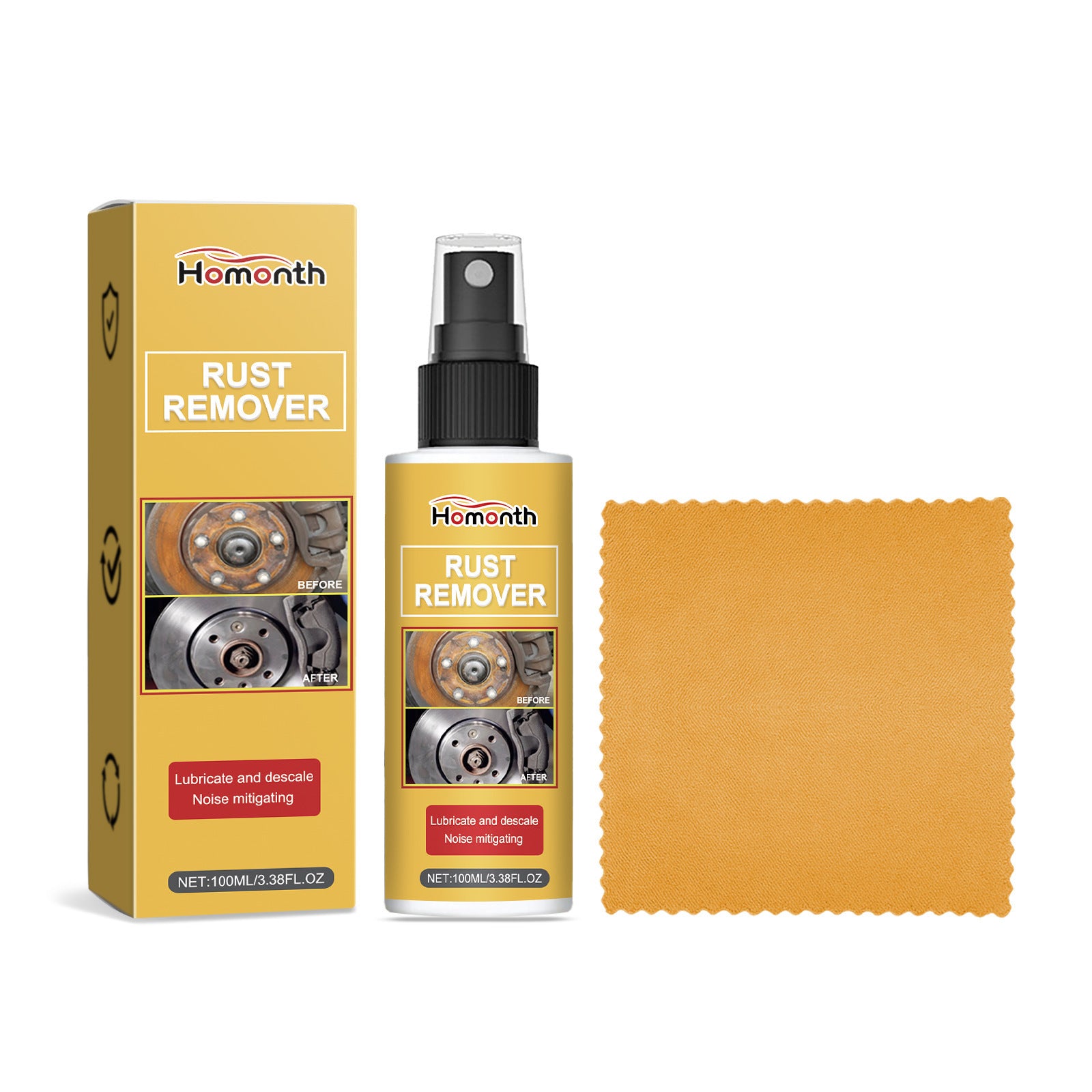Professional Rust Removal Formula for Metal Surfaces