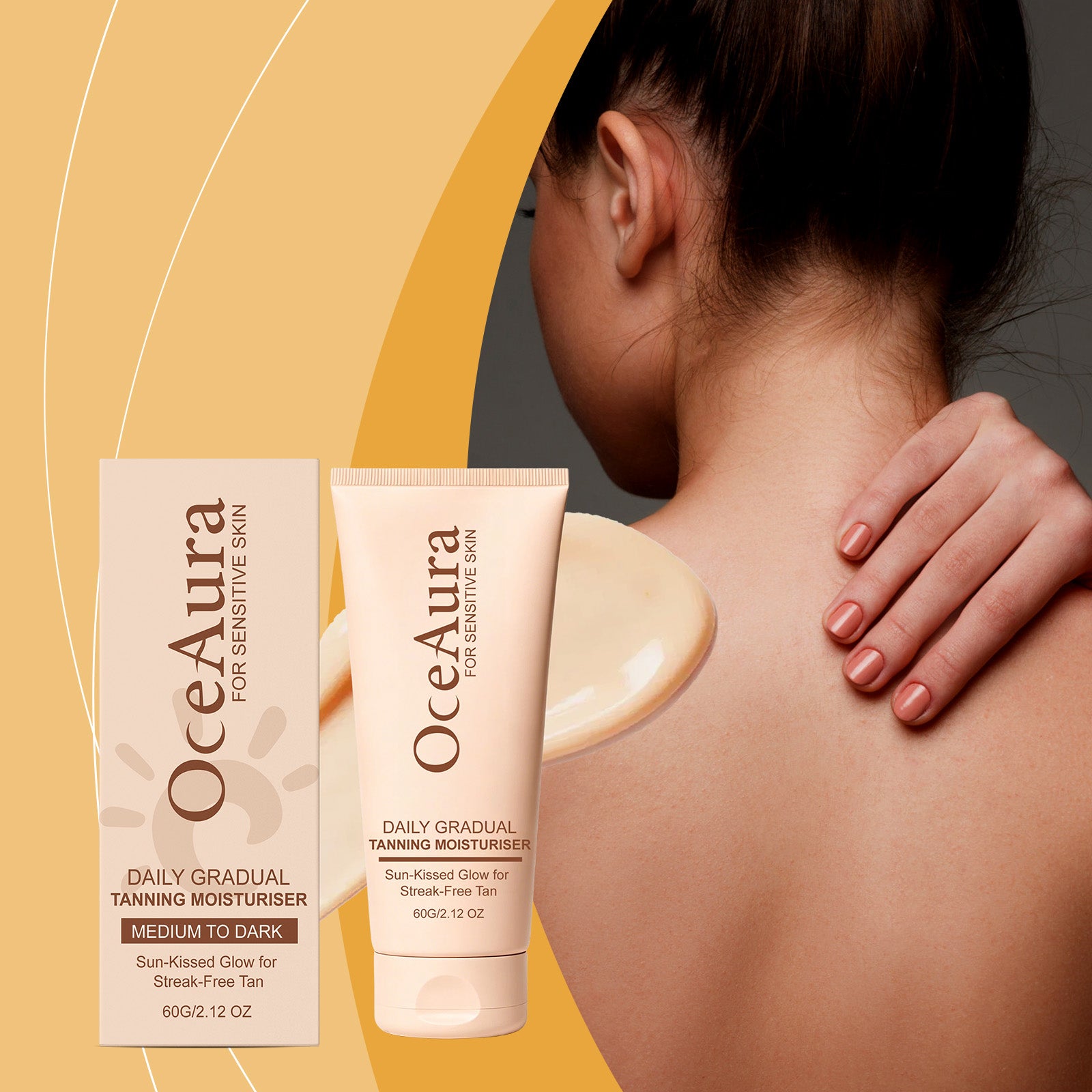 Deep Glow Botanical Self-Tanning Moisturizing Body Lotion